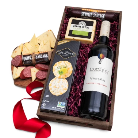 cabernet wine basket 