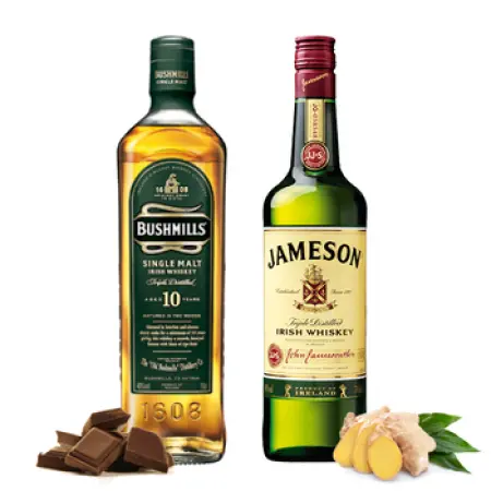 irish whiskey gift set 