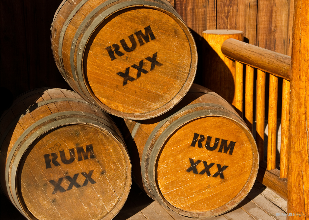 Cuban Rum Barrels